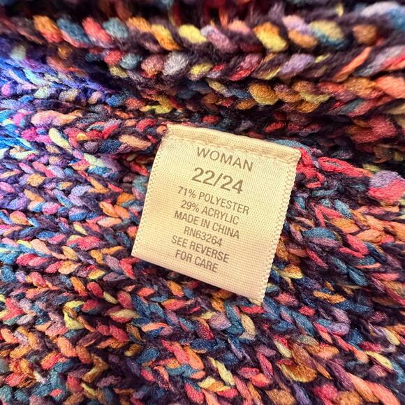 Vintage Dressbarn Women’s Knit Acrylic Polyester Blend Cardigan Plus Sz 22/24 - Picture 7 of 9